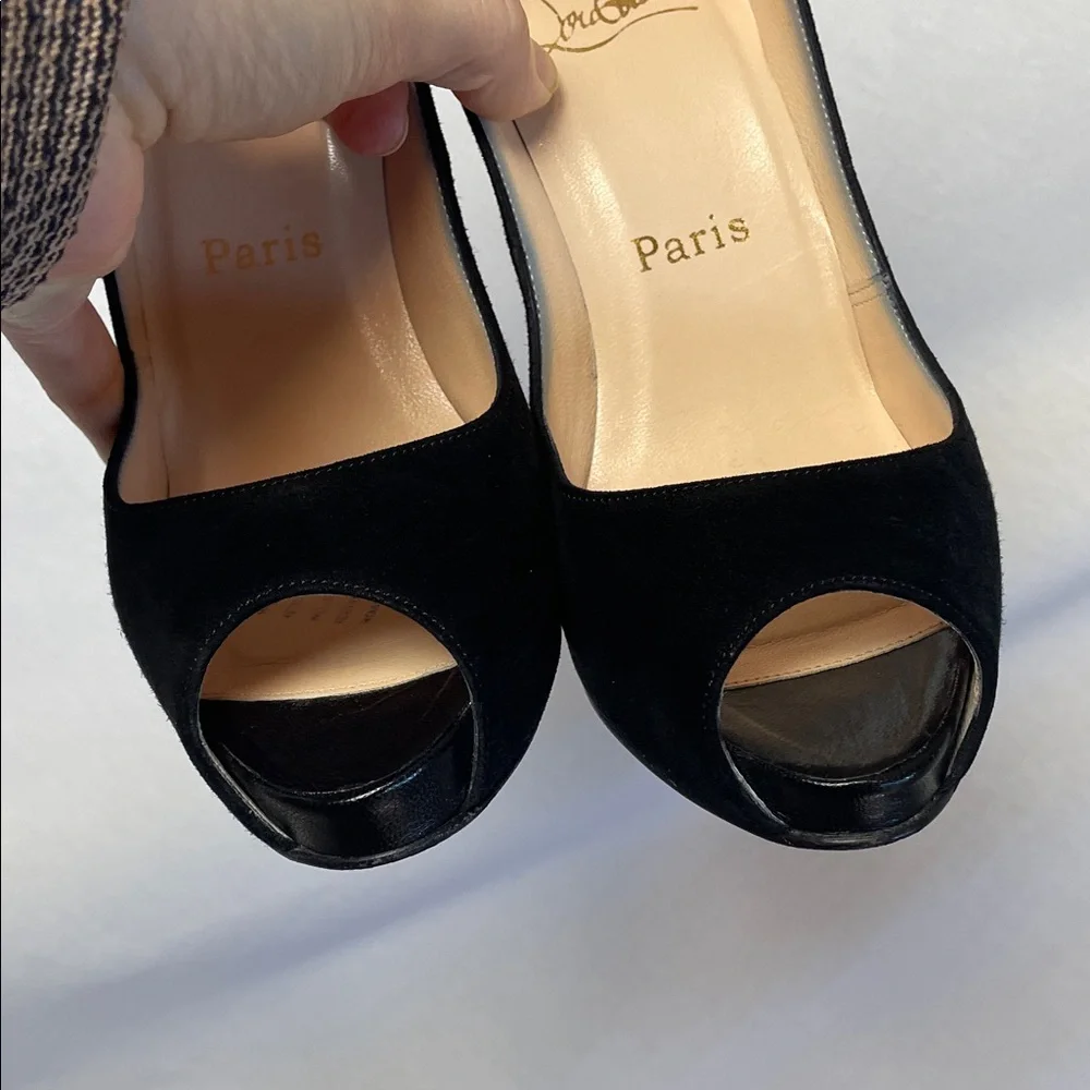 Christian Louboutin sleek black